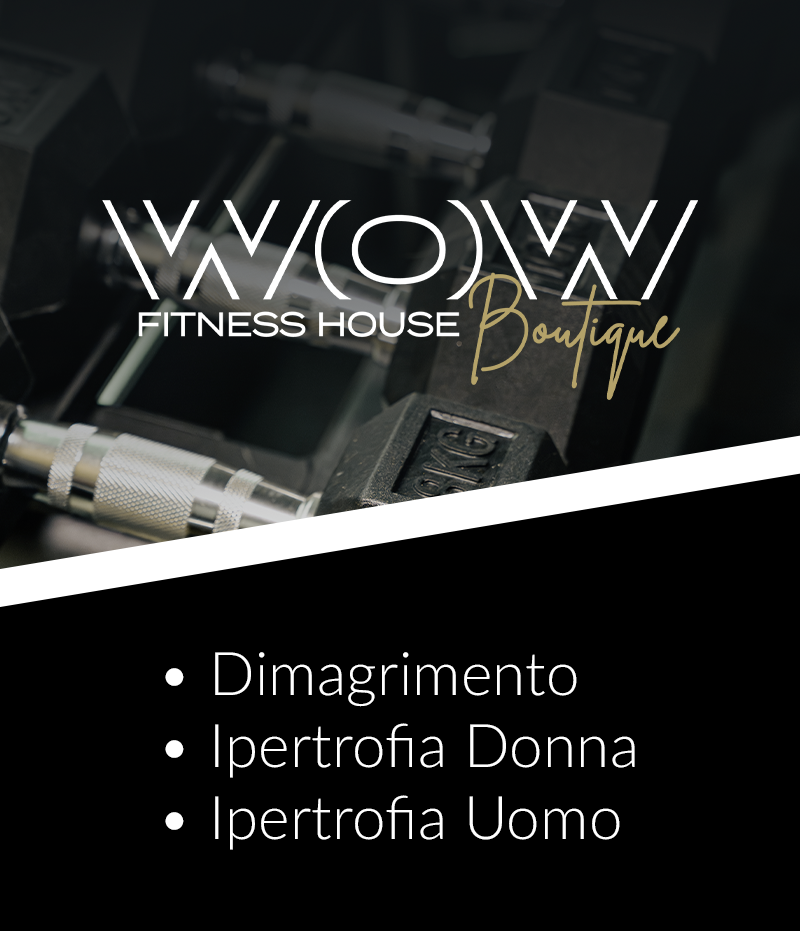 wow fitness house sala attrezzi